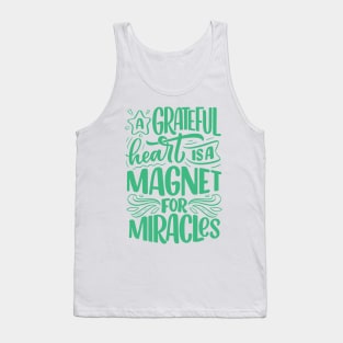 Colection Miracles green Tank Top